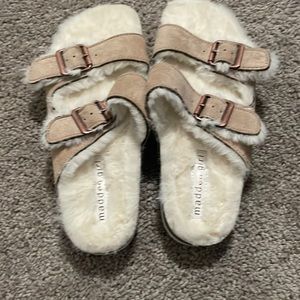 Madden girl fur sandals